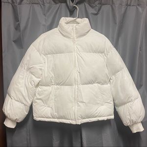 White Puffer Jacket